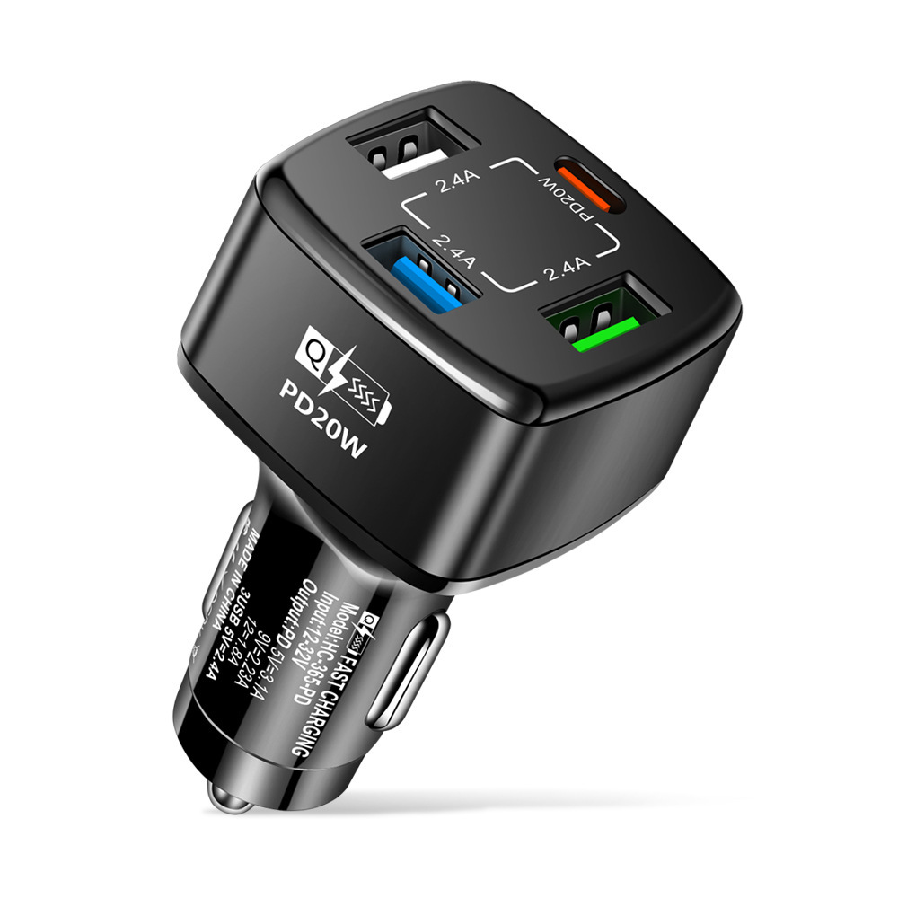 38W Multi-Port Fast Car Charger - Image 5