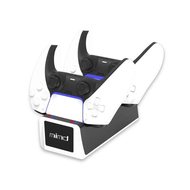 Dual charging dock for compatible PS5 wireless controllers