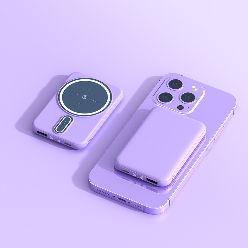 5000mAh Magnetic Wireless Power Bank - Image 6