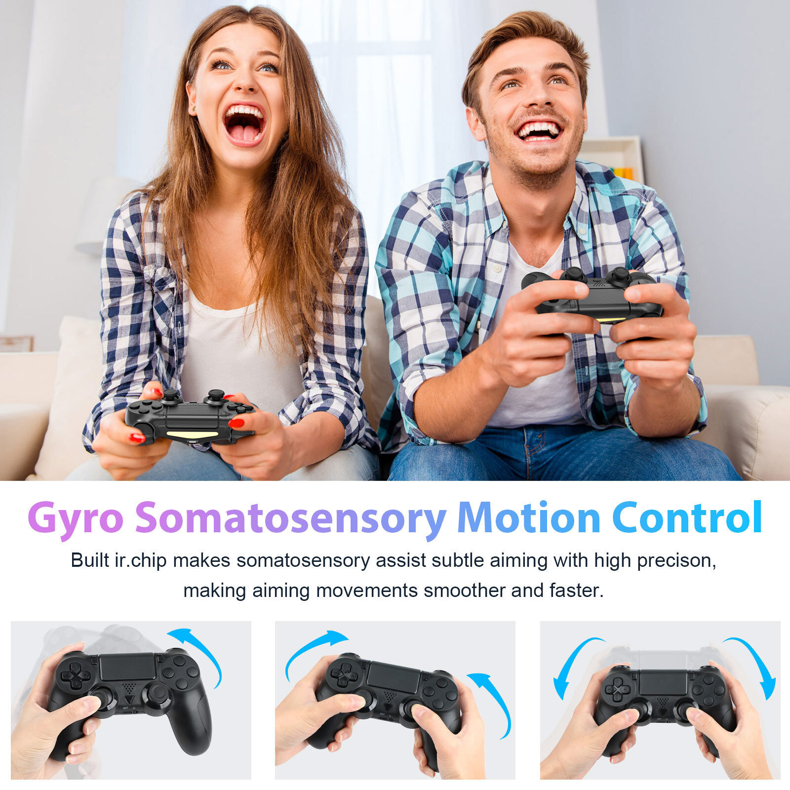 Wireless Controller Compatible with PS4 - Image 6